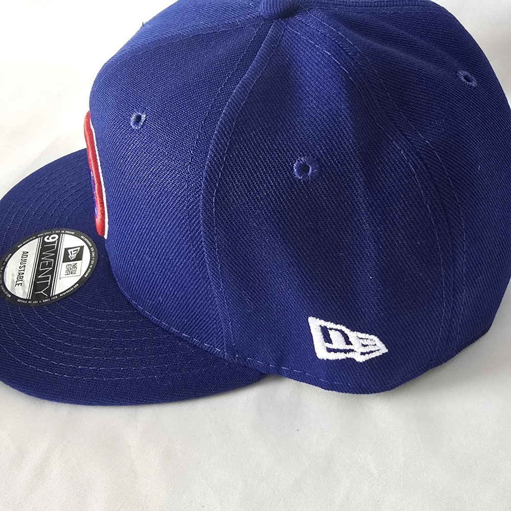 Chicago Cubs New Era 9Twenty Adjustable Cap Blue Hat MLB Licensed Baseball Gift - Picture 3 of 8